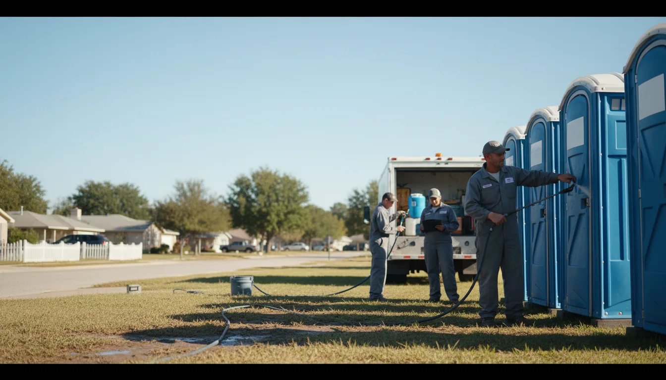 Long-Term Portable Toilet Rental in Chilton, TX near me